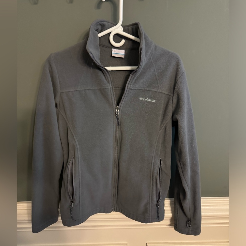 Gray Columbia Zip Up